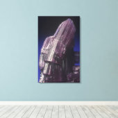 Toile Cristaux de Troumaline (Insitu (Plancher de Bois))