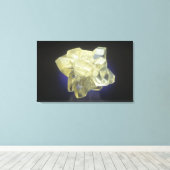 Toile Cristaux sélénites (Insitu (Plancher de Bois))