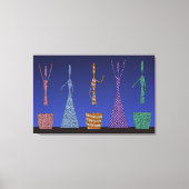 Toile Crochet Women dancing Silloute pattern  (Recto)