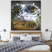 Toile crocodile dans l'eau (Insitu(Chambre))