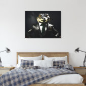 Toile Crocodile en combinaison (Insitu(Chambre))