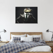 Toile Crocodile en combinaison (Insitu(Chambre))
