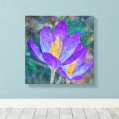 Toile Crocus (Insitu (Plancher de Bois))