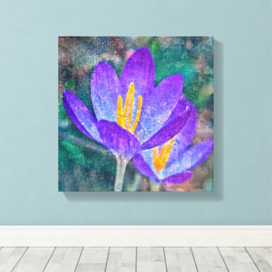 Toile Crocus (Insitu (Plancher de Bois))