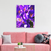 TOILE CROCUS DE PRINTEMPS (Insitu(Salon))