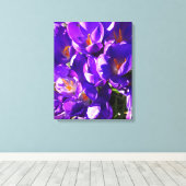 TOILE CROCUS DE PRINTEMPS (Insitu (Plancher de Bois))