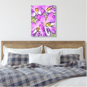 TOILE CROCUSES (Insitu(Chambre))