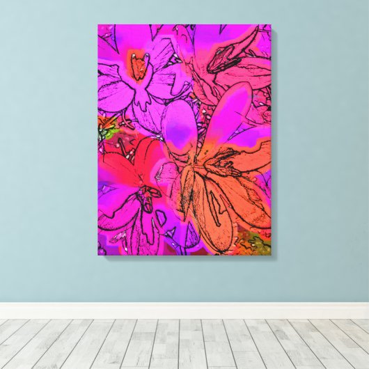 TOILE CROCUSES (Insitu (Plancher de Bois))