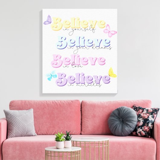 Toile Crois en toi-même (Insitu(Salon))