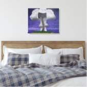 Toile Croissance de l'Imaginaire d'agression Abstraite (Insitu(Chambre))