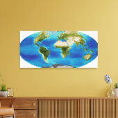 Toile Croissance plante moyenne de la Terre (Insitu(Salon))