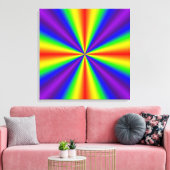 Toile Croix Arc-en-ciel (Insitu(Salon))