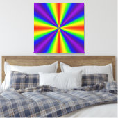 Toile Croix Arc-en-ciel (Insitu(Chambre))