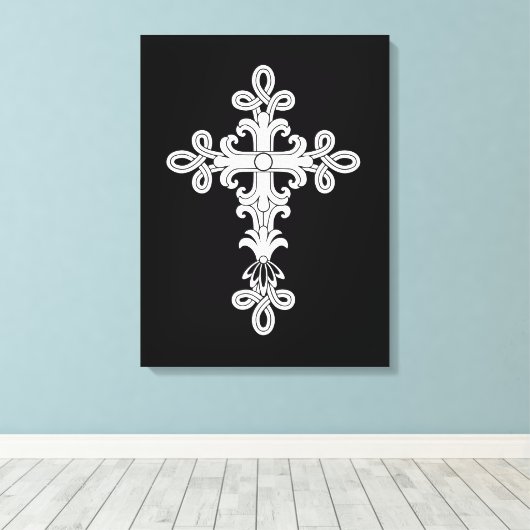 Toile Croix chrétienne (Insitu (Plancher de Bois))