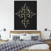 Toile Croix chrétienne (Insitu(Chambre))