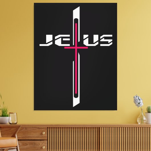 Toile Croix chrétienne (Insitu(Salon))