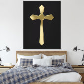 Toile Croix chrétienne (Insitu(Chambre))