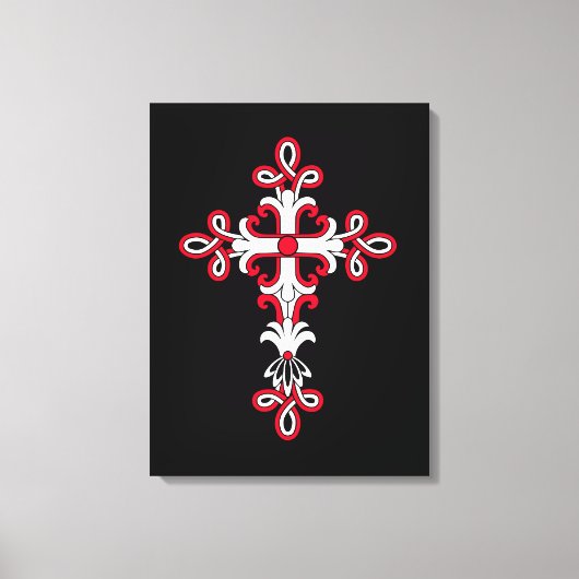Toile Croix chrétienne (Recto)