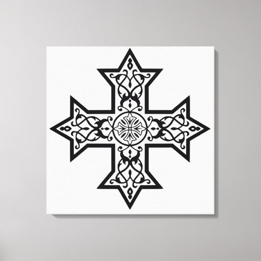 Toile Croix copte Art religieux classique Décor (Recto)
