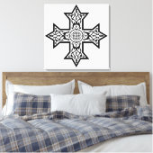 Toile Croix copte Art religieux classique Décor (Insitu(Chambre))