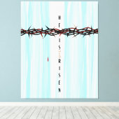 Toile Croix de la Couronne d'épines (Insitu (Plancher de Bois))