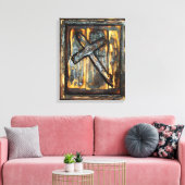 Toile Croix de l'Apocalypse (Insitu(Salon))