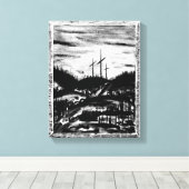 Toile Croix de repos (Insitu (Plancher de Bois))