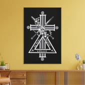 Toile Croix freemasonique (Insitu(Salon))