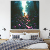 Toile Croix religieuse sacrée pour des espaces pacifique (Insitu(Chambre))