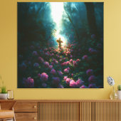 Toile Croix religieuse sacrée pour des espaces pacifique (Insitu(Salon))