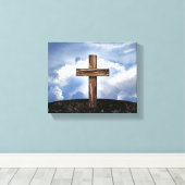 Toile Croix robuste avec ciel (Insitu (Plancher de Bois))