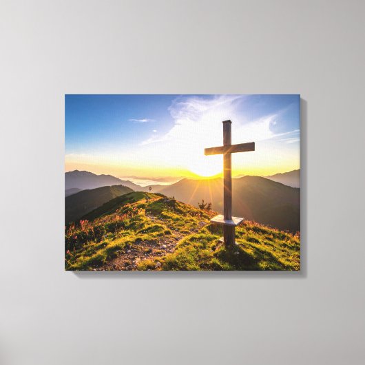Toile Croix sur la colline (Recto)