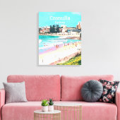 Toile Cronulla beach banlieue de Sydney (Insitu(Salon))