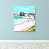 Toile Cronulla beach banlieue de Sydney (Insitu (Plancher de Bois))