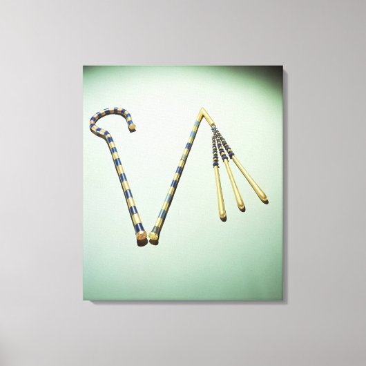 Toile Crook et échec, de la Tombe de Toutankhamon (Recto)