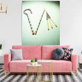 Toile Crook et échec, de la Tombe de Toutankhamon (Insitu(Salon))