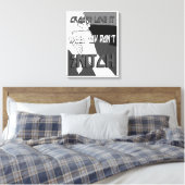 Toile Crooks Love It Wrapped Canvas (Insitu(Chambre))