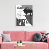 Toile Crooks Love It Wrapped Canvas (Insitu(Salon))