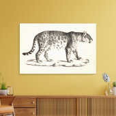 Toile Croquis Brodtmann Leopard (Insitu(Salon))
