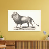 Toile Croquis Brodtmann Lion (Insitu(Salon))