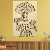 Toile Croquis d'Apache Crown Dancer (Insitu(Salon))
