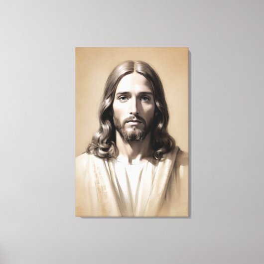 Toile Croquis de Jésus 6 (Recto)