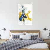 Toile Croquis pour le ballet 'La Peri' (Insitu(Chambre))