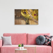 Toile cross of thorns and gold crown witnails (Insitu(Salon))