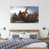 Toile Crossing Delaware 1776 : Général George Washington (Insitu(Chambre))