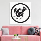 Toile Crow à trois pattes (Insitu(Salon))