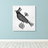 Toile Crow Steampunk (Insitu (Plancher de Bois))
