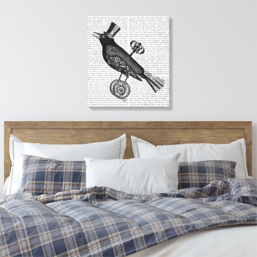 Toile Crow Steampunk (Insitu(Chambre))
