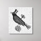 Toile Crow Steampunk (Recto)