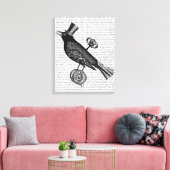 Toile Crow Steampunk (Insitu(Salon))